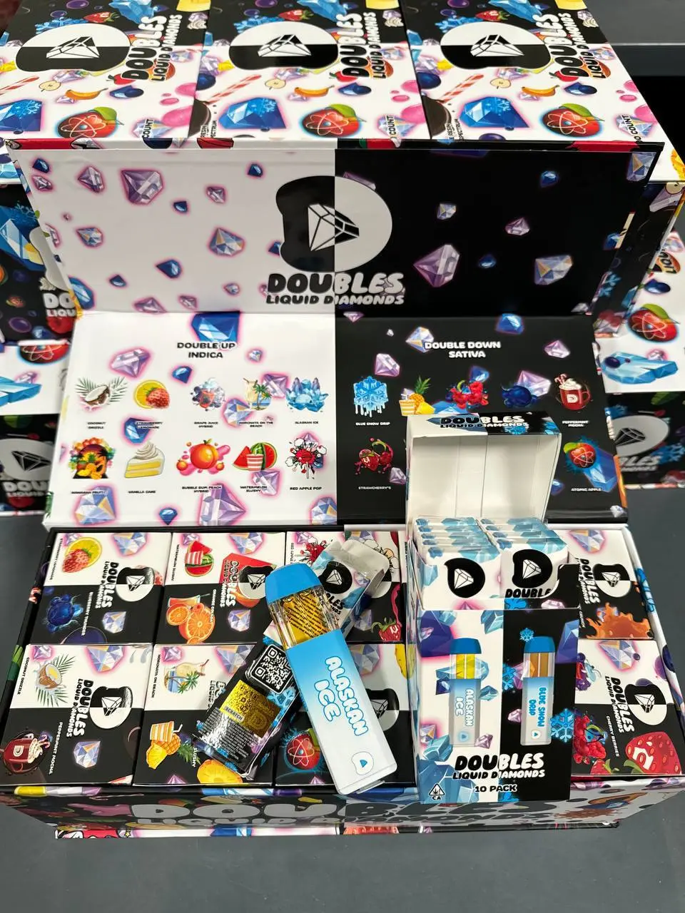 Bubbles Liquid Diamonds Disposable