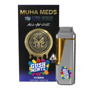 Muha Meds Live Resin All In One Gush Mintz Hybrid