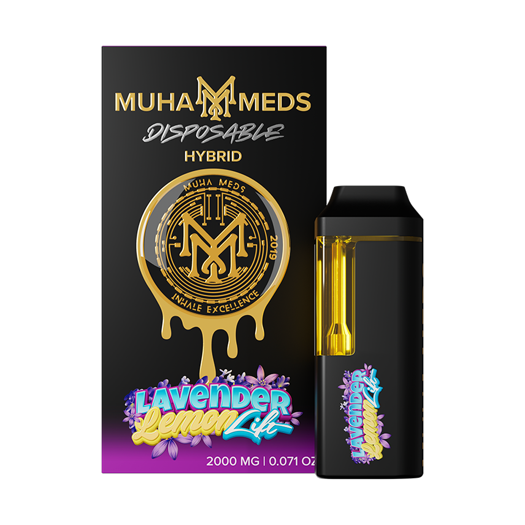 Muha Meds 2g Disposable Lavender Lemon Lift Hybrid