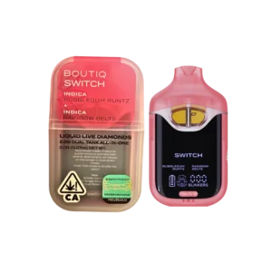 Boutiq Disposable v4 Bubblegum Runtz x Rainbow Belts