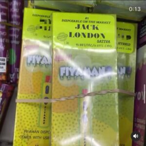 Fiyaman Disposable Jack London