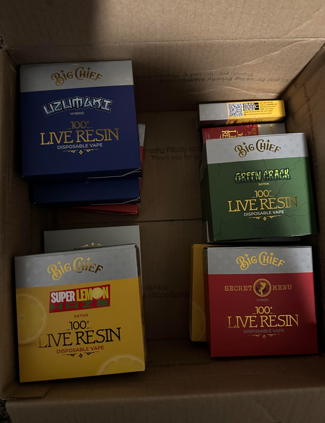 Big Chief Live Resin Disposable Vape - Image 2