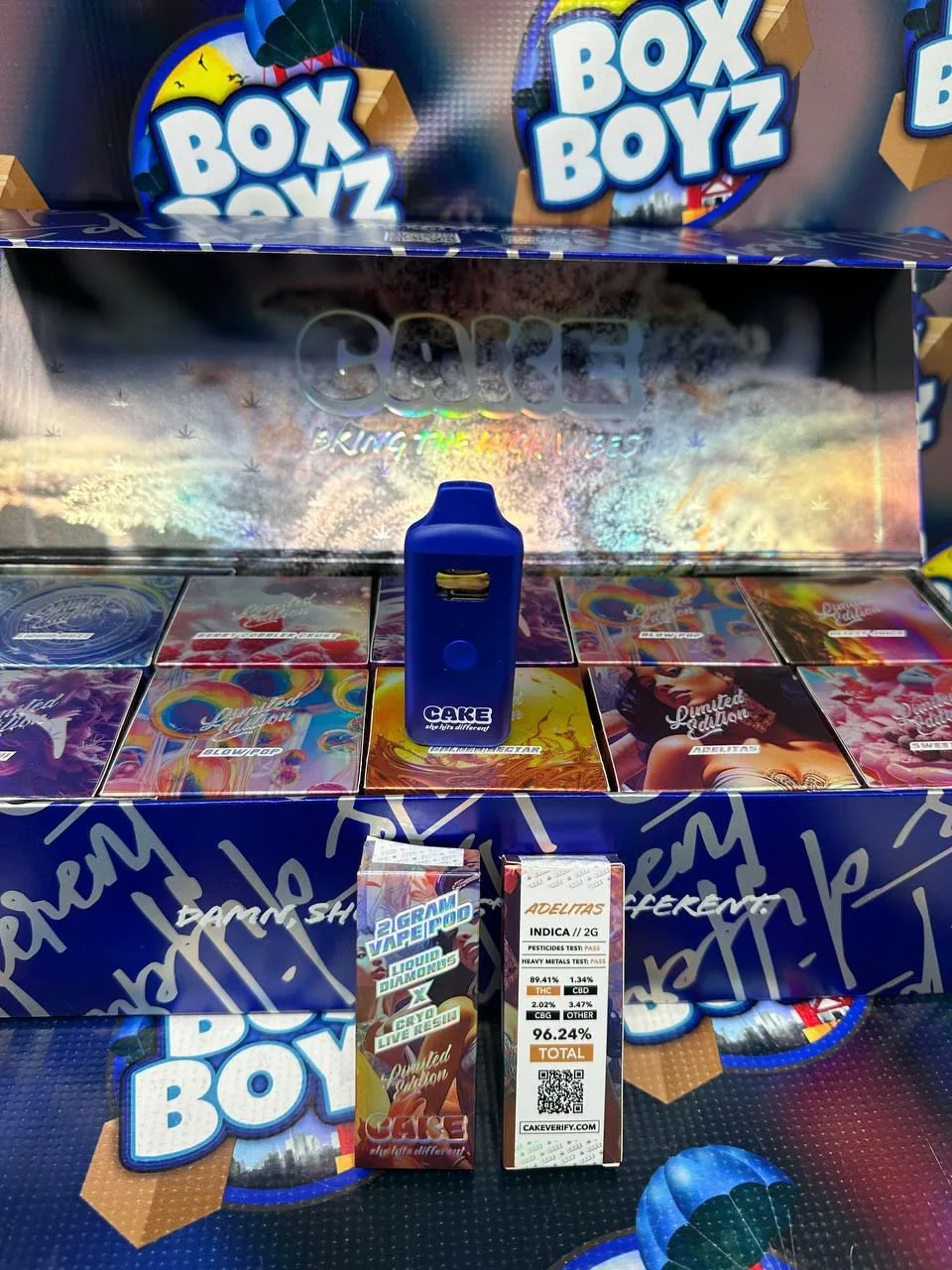 Blue Cake 2G Disposable