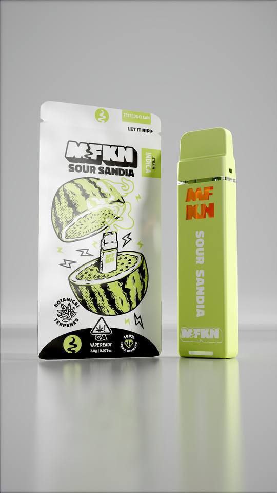 Mfkn 2G Disposable Sour Sandia