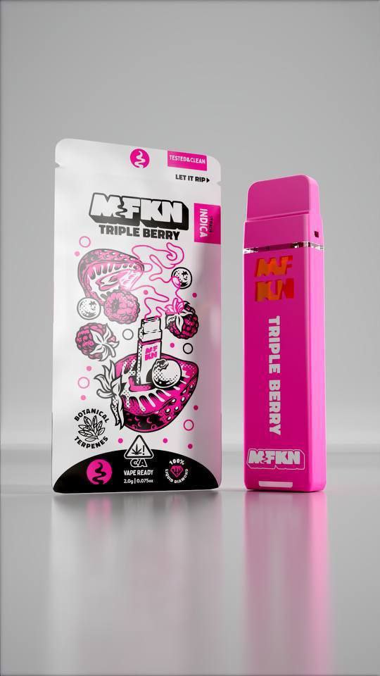 ItsAMfknDonut 2G Disposable Triple Berry