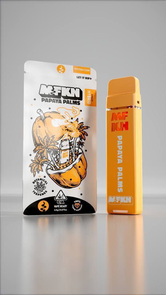 ItsAMfknDonut 2G Disposable Papaya Palsms