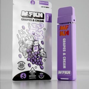 Mfkn 2G Disposable Grapes Cream