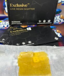 Exclusive Live Resin Shatter