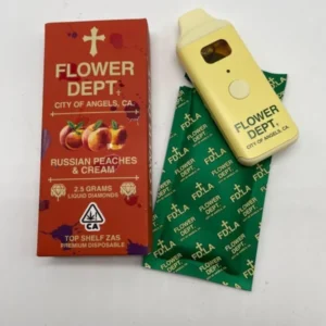 Flower Dept Disposable 2.5g Russian Peaches and Cream