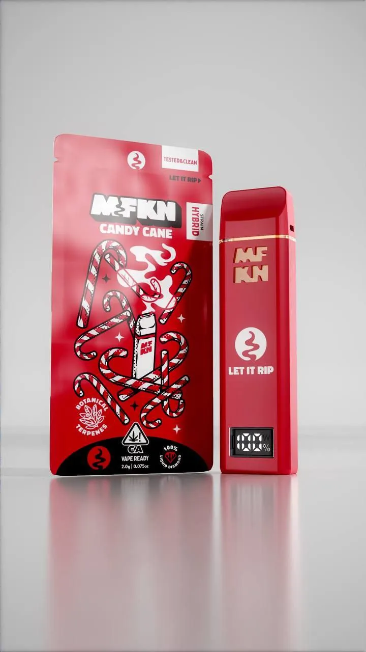 MFKN Disposable 2G Candy Cane