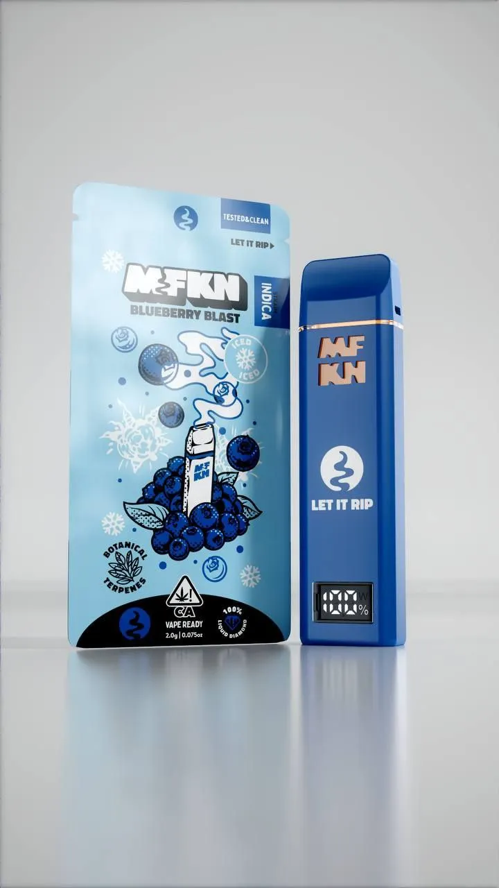 MFKN Disposable 2G Blueberry Blast