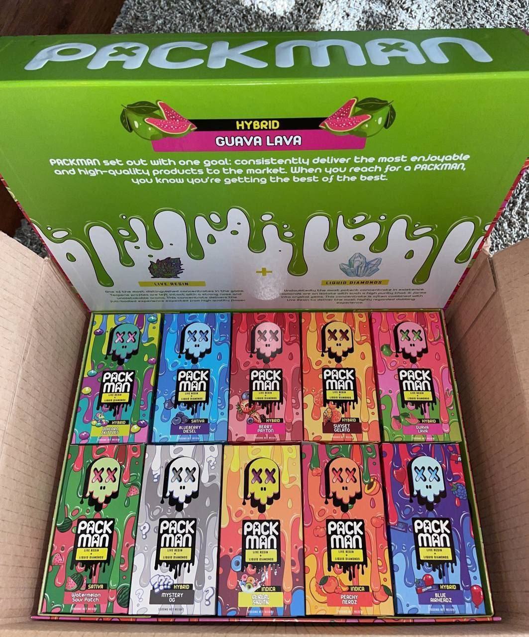 BULK GEN 3 PACKMAN VAPES