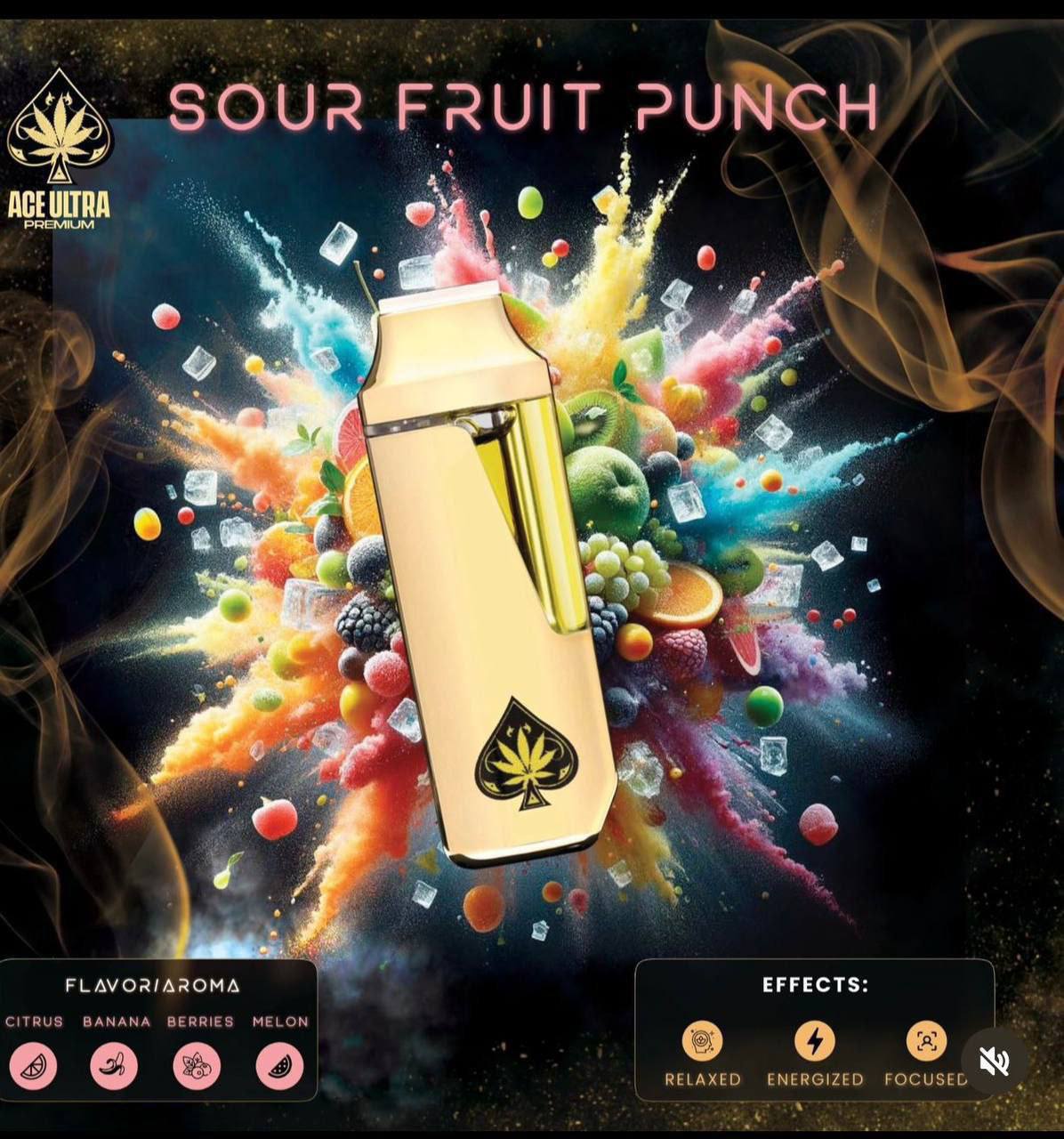 Ace Ultra Sour Fruit Punch